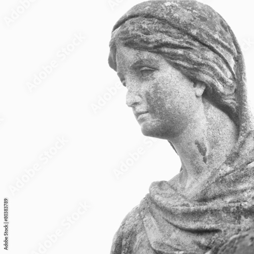 Photo Fragment os statue of Mary Magdalene