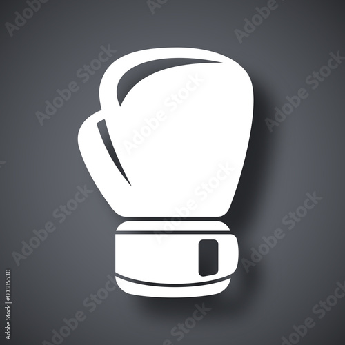 Vector boxing glove icon
