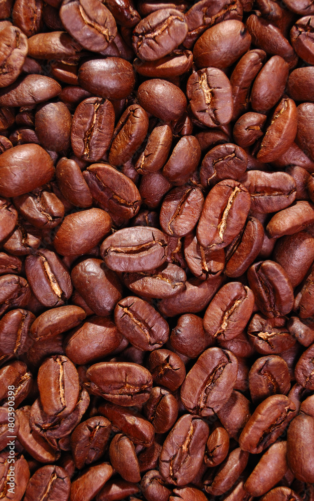 Fototapeta premium Coffee beans background