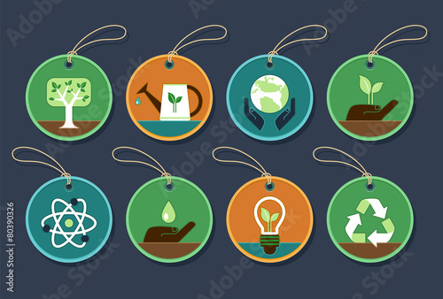 Ecological label.