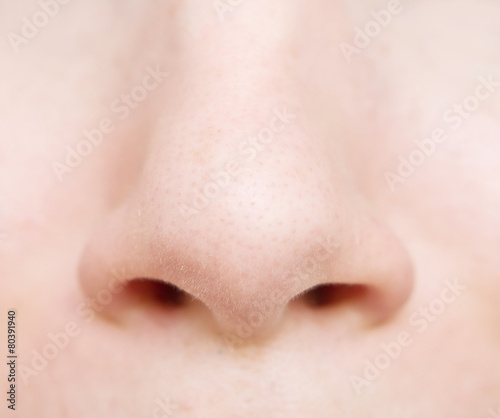 woman nose