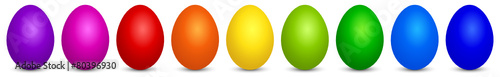 Colorful Easter Eggs 2 photo