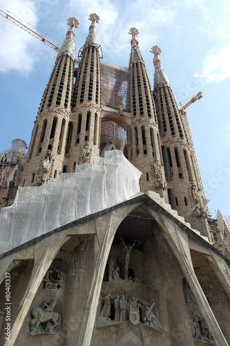 Sagrad Familia, Barcelona, Spain