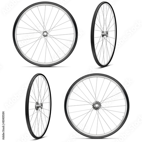 Vector Bicycle Wheels