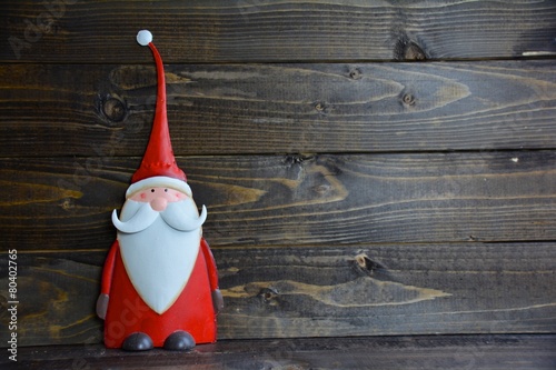 Weihnachtskarte - Holzhinte...