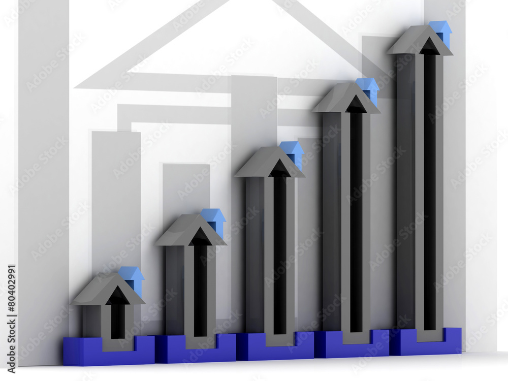 Obraz premium Business graph