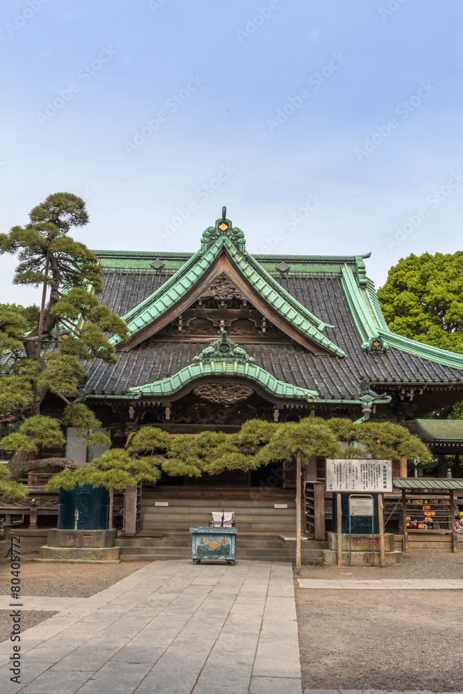 日本の寺　葛飾　柴又帝釈天 Japanese temple sibamata taisyak