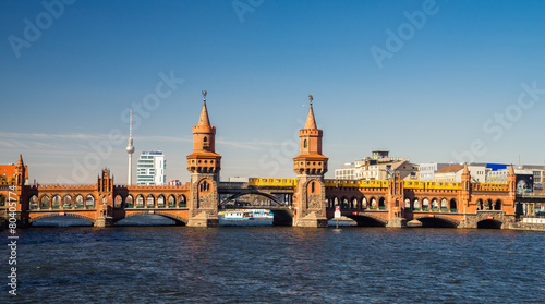 Canvas Print Oberbaumbrücke