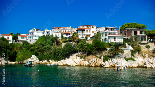 Fototapeta Naklejka Na Ścianę i Meble -  Skiathos Town In Skiathos Island, Greece