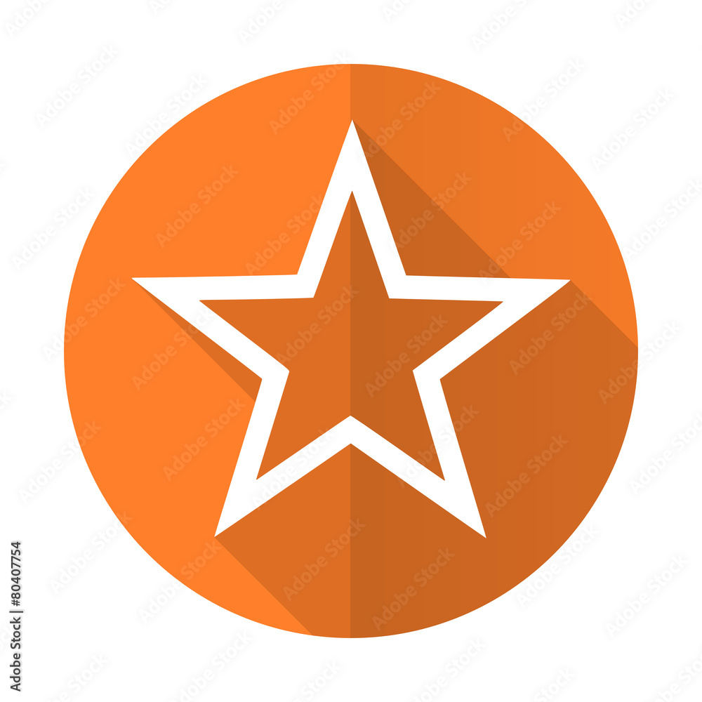 star orange flat icon star orange flat icon