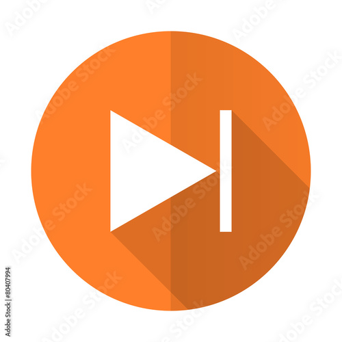 next orange flat icon Free Download next orange flat icon - GFXLoad