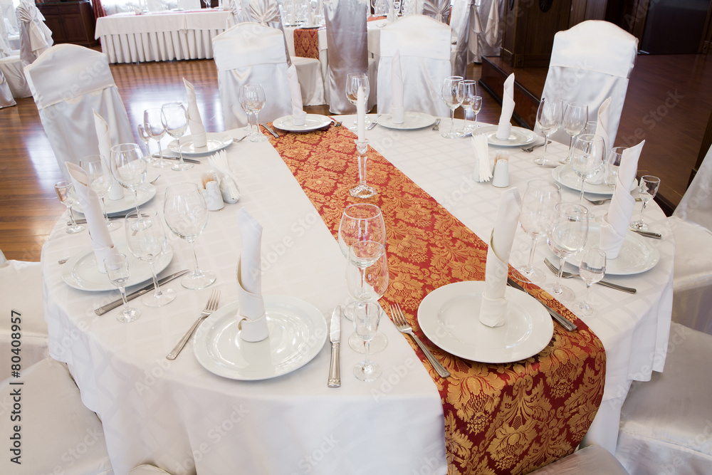 Beautifully organized event - served round table Beautifully organized event - served round table