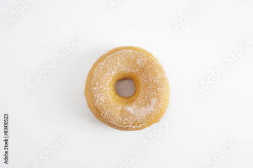 ciambella fritta dolce con zucchero photo