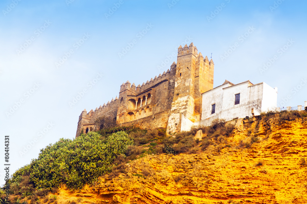  15th-century castle at  Arcos de la Frontera