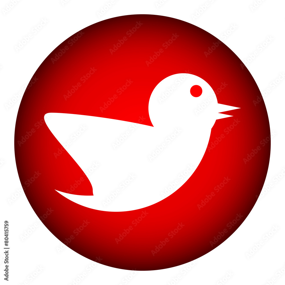 Bird button. Bird button.