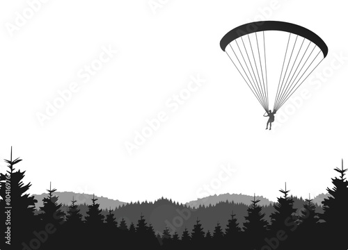 Paraglider Landschaft