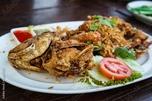 Thailand Food Fish Garlic