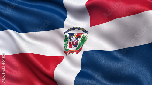 Dominican Republic flag photo