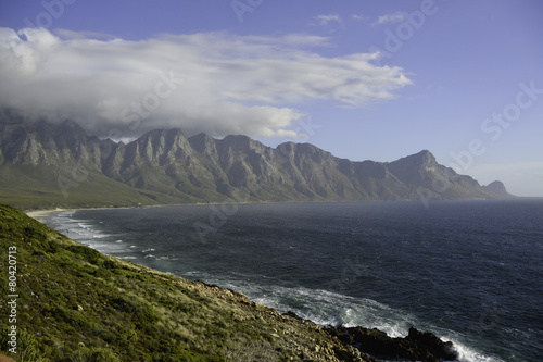 View of East Coast of Cape Town's False Bay