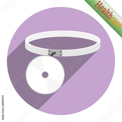 Reflector frontal of otolaryngologist