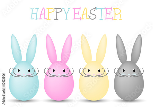 cmyk easter bunnies