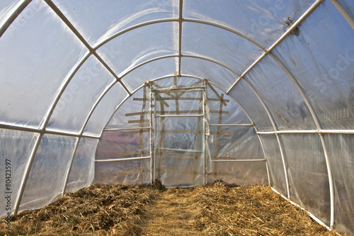 small PVC tunnel greenhouse