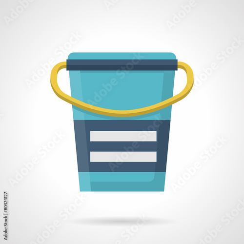 Flat color vector icon for meal replacement