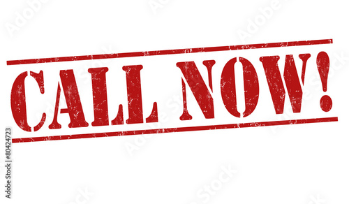 Call now stamp