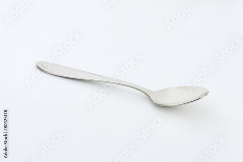 Classic metal table spoon
