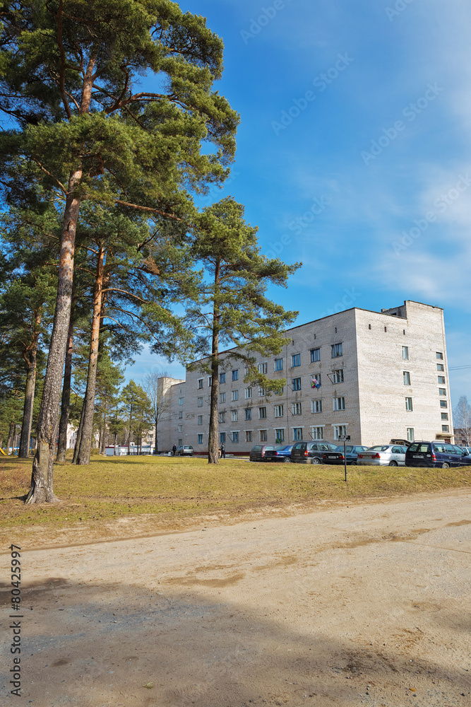 Fototapeta premium Street of Pastavy.