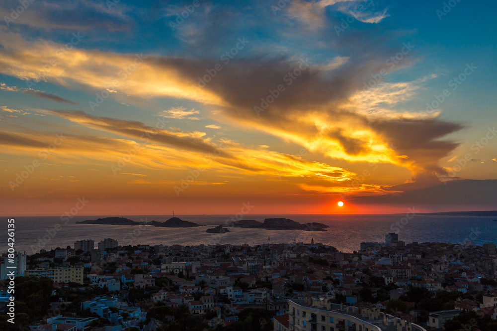 Fototapeta premium Chateau d'If w Marsylii