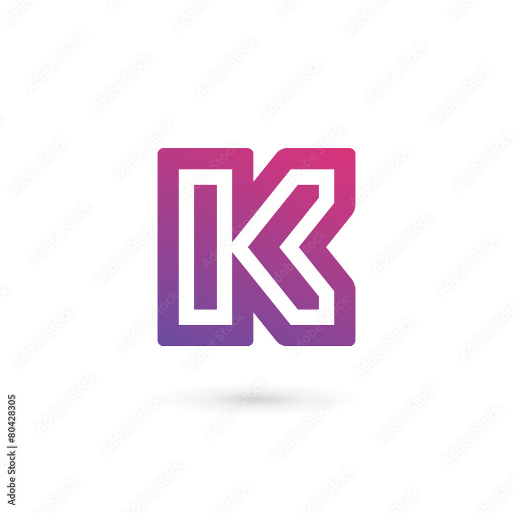 Letter K logo icon design template elements Letter K logo icon design template elements