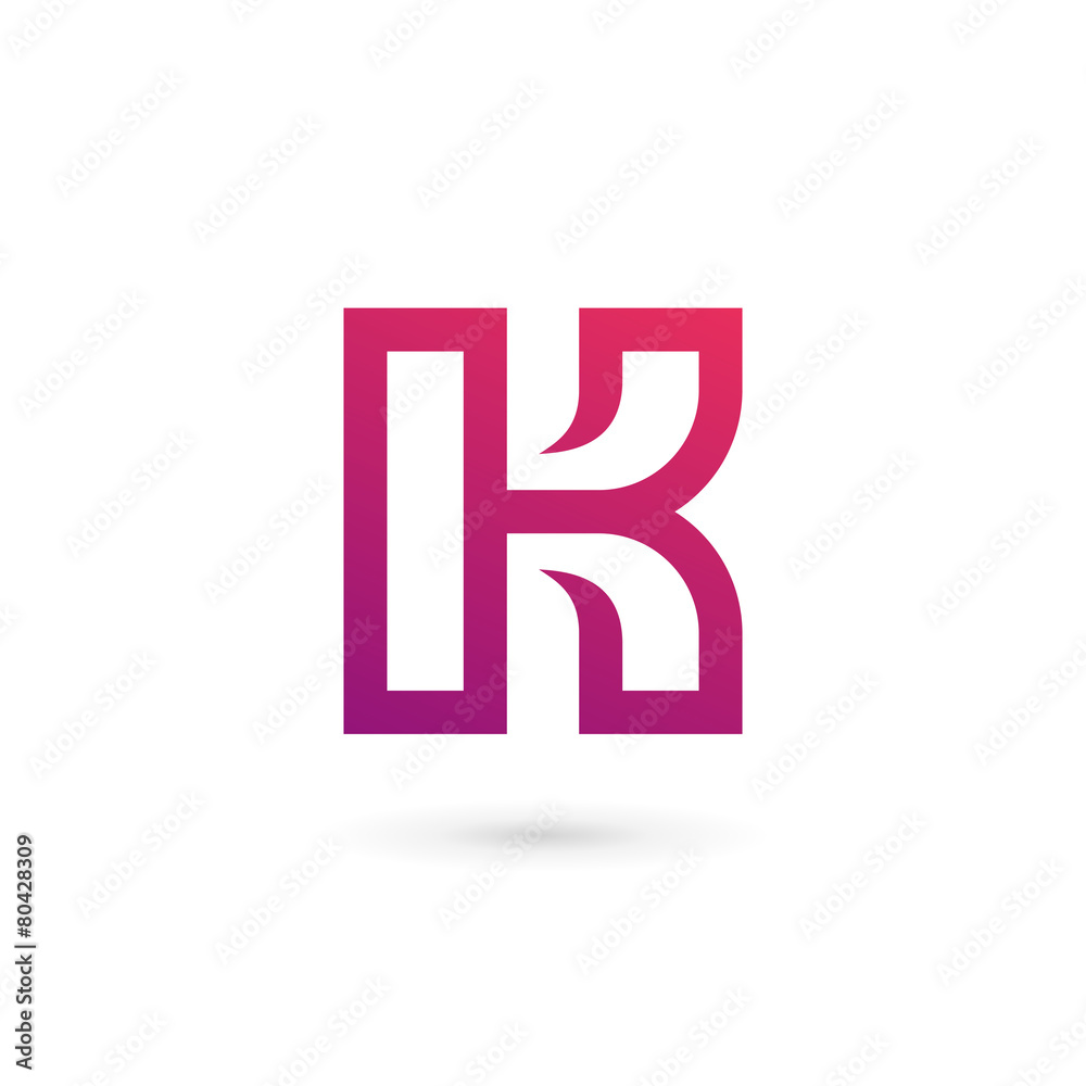 Letter K logo icon design template elements Letter K logo icon design template elements