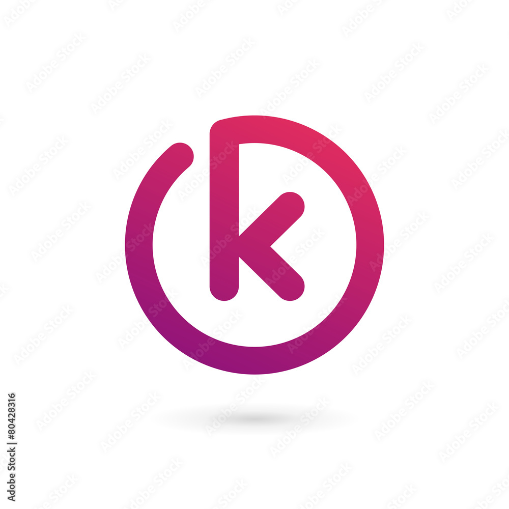 Letter K logo icon design template elements Letter K logo icon design template elements