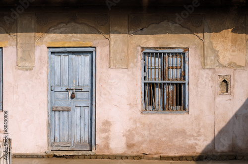 Traditional Door and Window at Chand Baori Stepwell