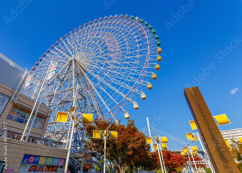 Tempozan Ferris Wheel in Osaka