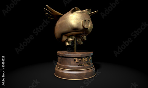 Flying Pig Trophy Award photo