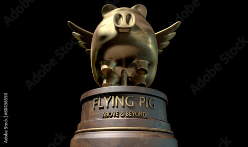Flying Pig Trophy Award photo