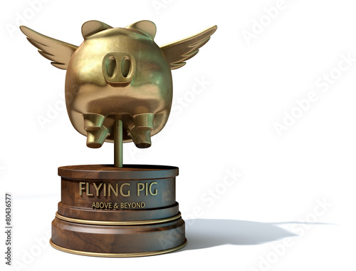 Flying Pig Trophy Award photo