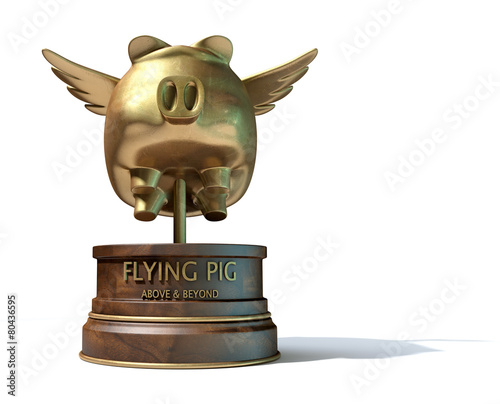 Flying Pig Trophy Award photo