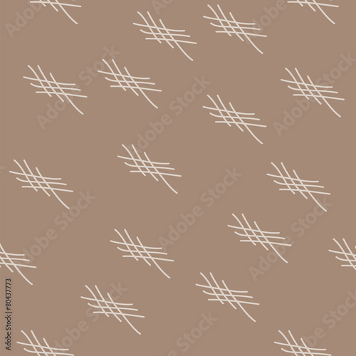 Intersecting stripes on a beige background