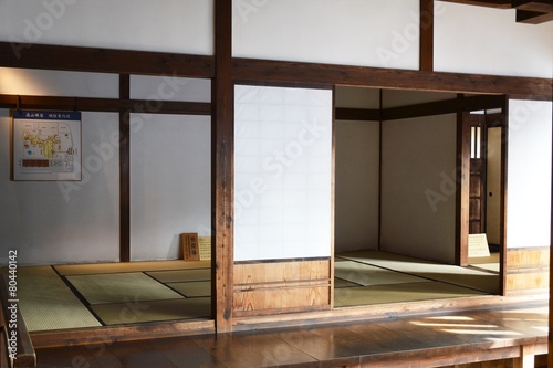 Innenraum - traditionelles japanisches Haus
