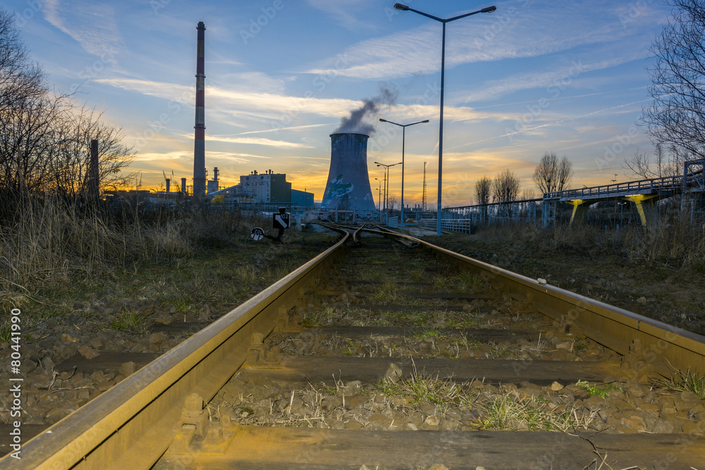 Power Plant - Industrial view Power Plant - Industrial view
