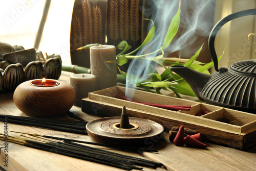 VARIOUS TYPES OF INCENSE photo