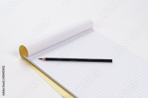 Wallpaper Mural Blocco notes e matita Torontodigital.ca