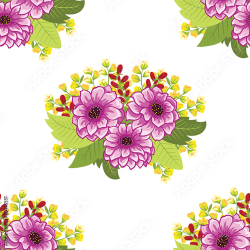 Seamless floral background