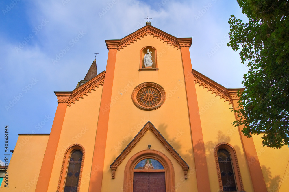 Church of St. Martino. Torrano. Emilia-Romagna. Italy.