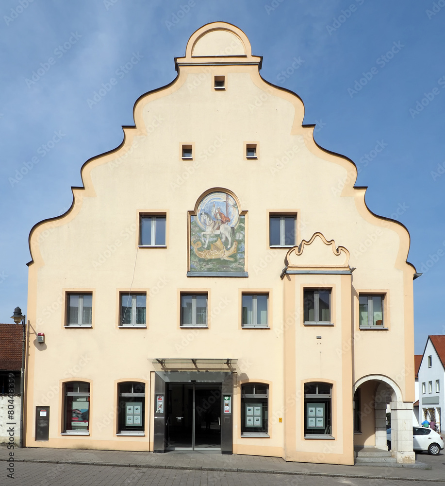 Fototapeta premium Historisches Bauwerk in Reichertshofen