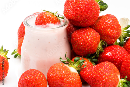 Yaourt fruits fraises