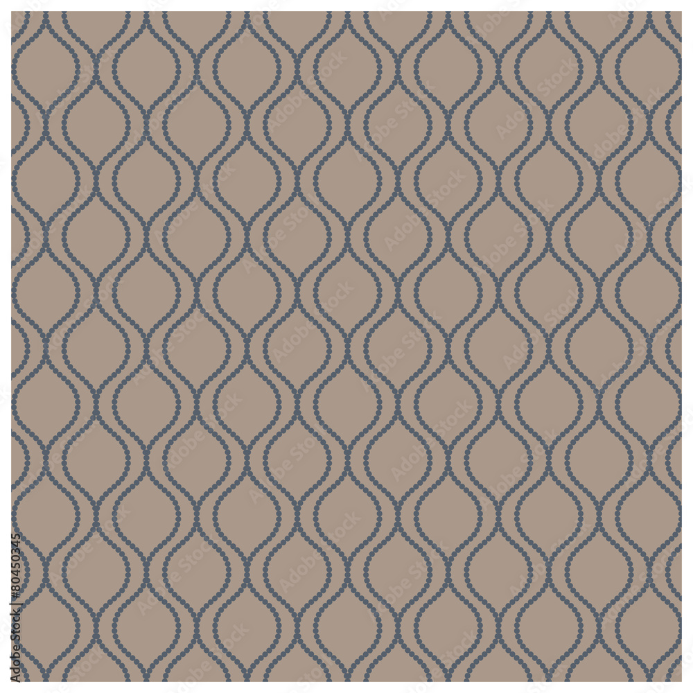 Seamless pattern - wavy dotted lines Seamless pattern - wavy dotted lines